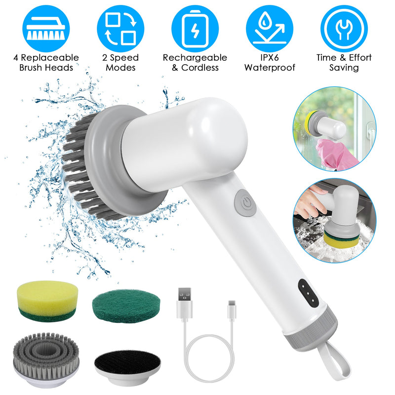 EasyScrub Mini — Elektrische 3-in-1-Handreinigungsbürste